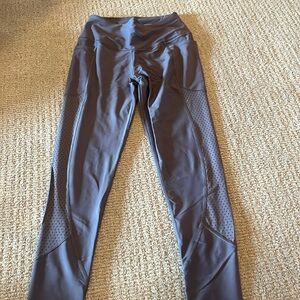 Lilac Victoria Sport Leggings with mesh on the sides